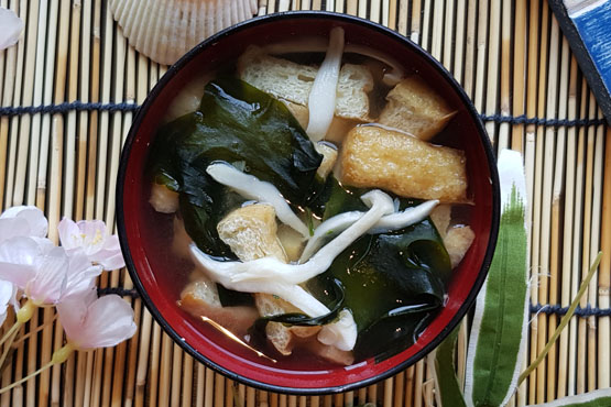 Shimeji Miso Soup