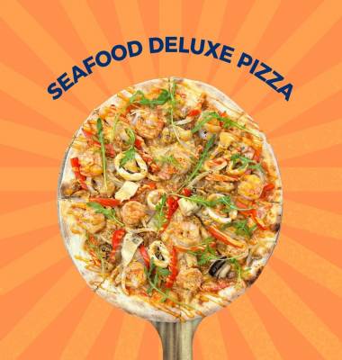 Seafood Deluxe Pizza
